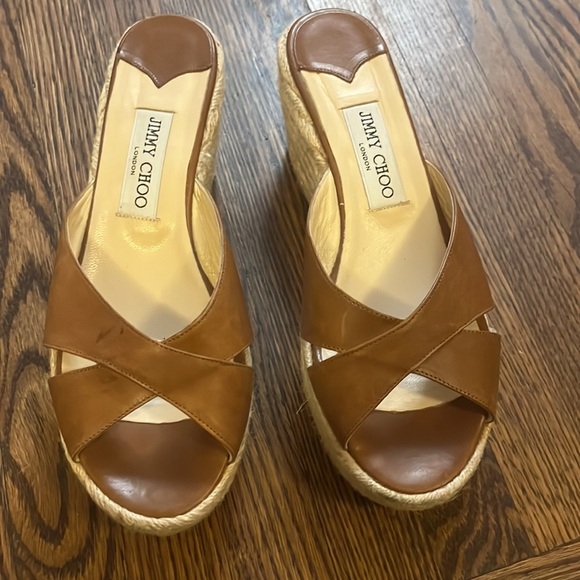 Jimmy Choo Tan Paisley Espadrilles - Picture 2 of 11